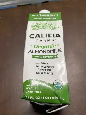 almond milk