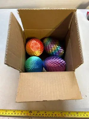 4 3d dragon eggs