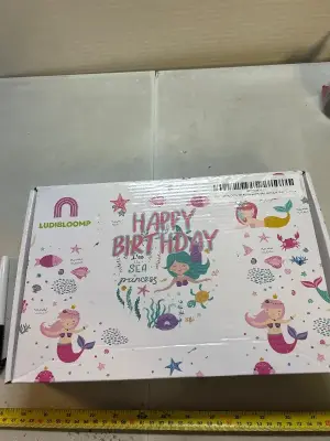 299 piece mermaid party decor