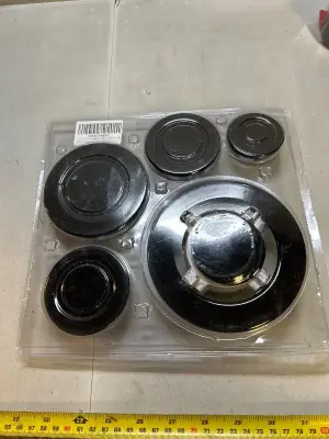 11 piece glass stove top stove burners