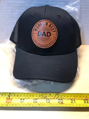 2 pc worlds best dad hat