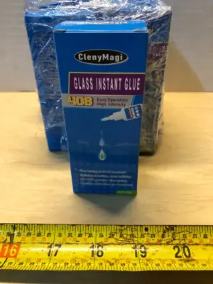 6 boxes 50g each box clenymagi glass instant glue