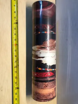 Unknown size bull skull mat