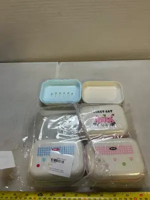 4 pack travel soap cases