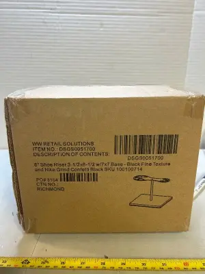 6 inch shoe riser/ display