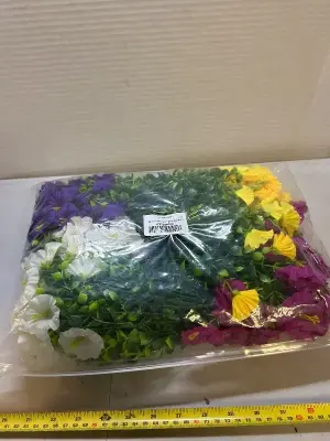 12 pack of faux flowers