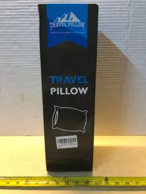 Memory foam travel pillow
