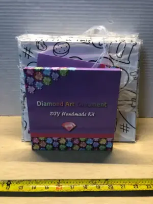 2 boxes DIY diamond art kit, 10 giant color pages
