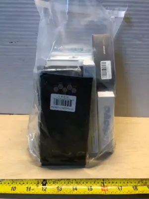 Bag of different size and type phone cases