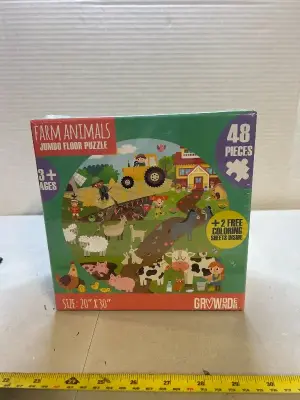 48 piece jumbo floor puzzle ages 3+