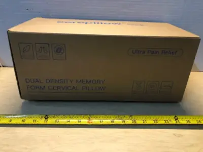 Dual density membrane form core cervical pillow