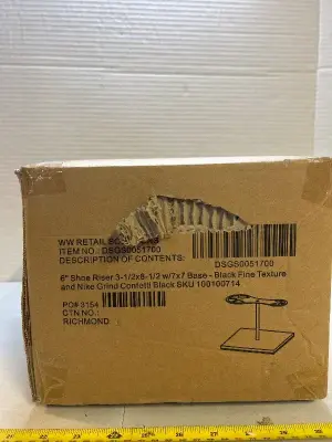 6” inch shoe riser