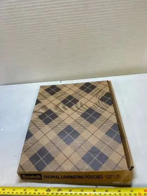 100 letter size thermal lamination pouches