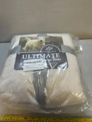 50” x 60” sherpa throw