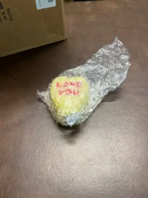 box of valentiness heart candles