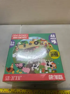 48 piece jumbo floor puzzle ages 3+