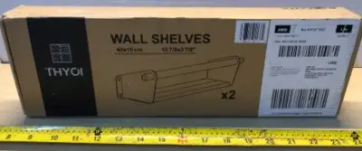 2pack wall shelves