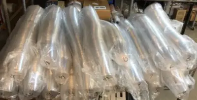 24 packs 6oz clear plastic cups