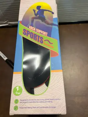 3ct arch sports insoles