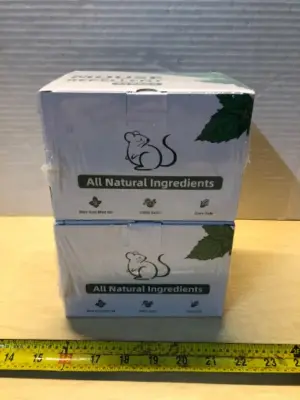 2 boxes natural mouse repellent