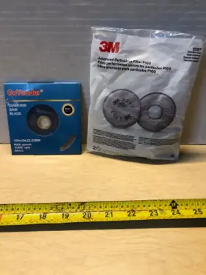 GoYonder diamond saw blade and 5 packs advanced particulate filter P100
