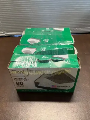 4ct 80ct envelopes