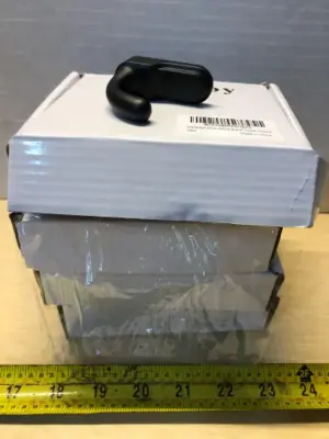 4 boxes 4 pc per box matte black towel hooks