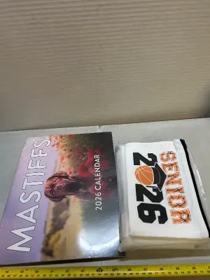 2026 calendar and 2026 senior gift bags