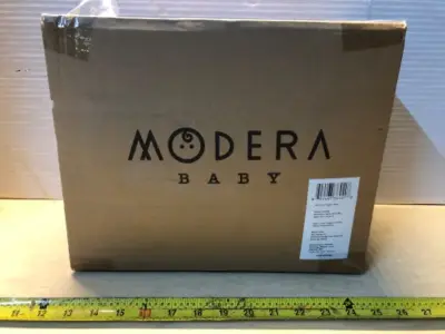 Blue mini crib topper