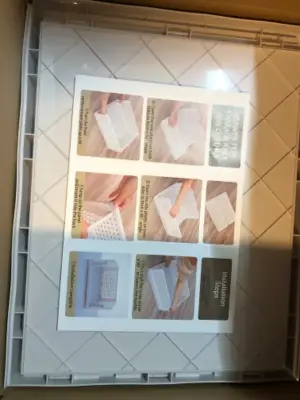 Stackable storage rack