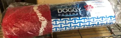 Unknown size soggy doggy doormat
