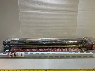 lot of wrapping paper