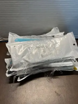 7ct 10pcs rat tail combs & clips