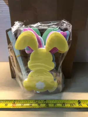 3 boxes bunny decor