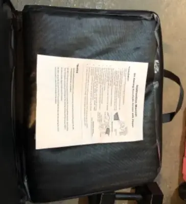 RV awning sunshade screen with zipper