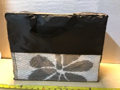 Indoor outdoor patio rug