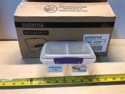 6pc medium split containers