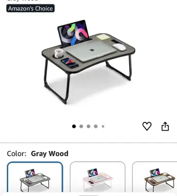 Foldable Lap Desk, Laptop Bed Desk