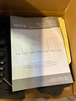 fillable speaker stand