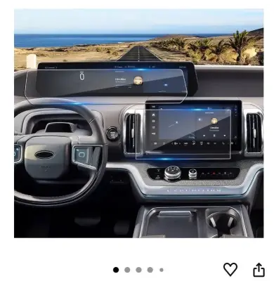 3ct 2025 2026 Expedition Screen Protector for Ford Expedition