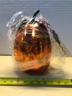 Glass pumpkin