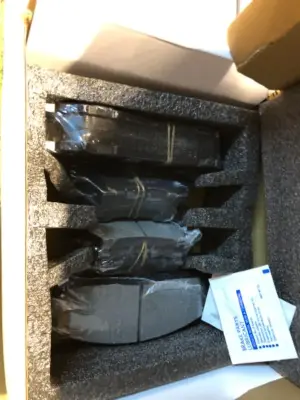 Brake pads for unknown vehicle