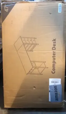 47” Brown computer desk