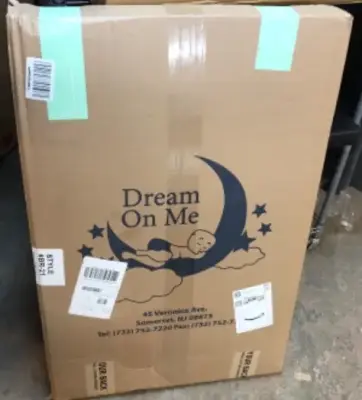 Portable crib mattress