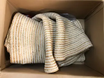 Unknown size area rug