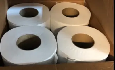 12 rolls jumbo bath tissue