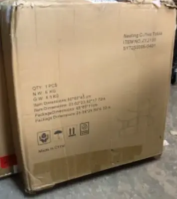 Nesting coffee table