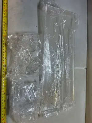 4 piece 5 tier glasses display/organizer