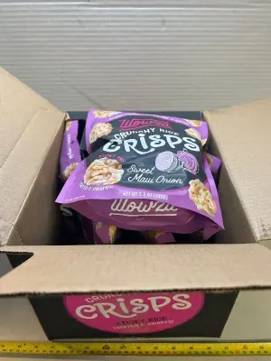 crunchy rice crisps  03/26