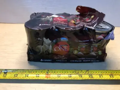 6 cans purina one tire instinct dog food exp:1/28
